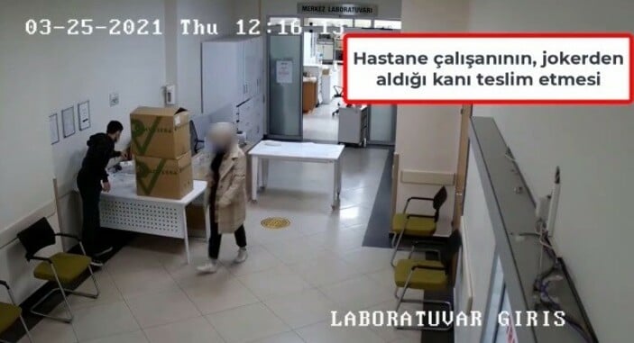Jokerli sahte rapor çetesinin görüntüleri ortaya çıktı - En Son Haber