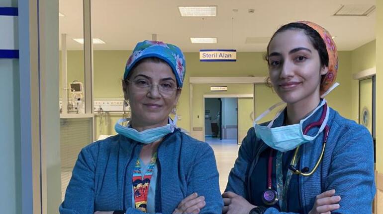 9 yaşındaki fotoğraf gerçek oldu! Anne kız aynı hastanede 