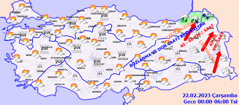 Meteoroloji o iller için uyardı: Yağmur ve kar yağışı bekleniyor