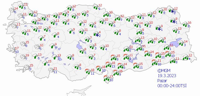 Meteoroloji kuvvetli yağış uyarısını yineledi - Haritalı