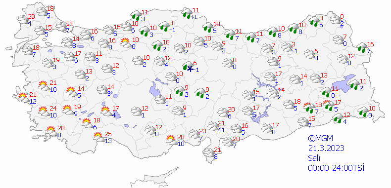 Meteoroloji kuvvetli yağış uyarısını yineledi - Haritalı