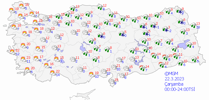 Meteoroloji kuvvetli yağış uyarısını yineledi - Haritalı