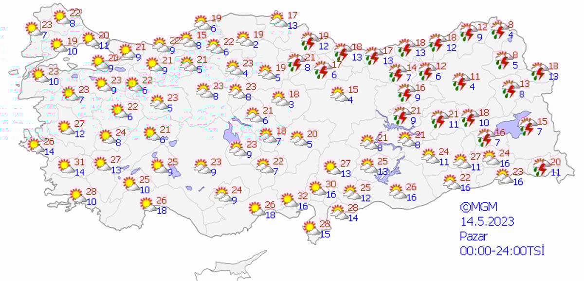 Meteoroloji'den birçok ile kritik uyarı! 4 gün boyunca sürecek