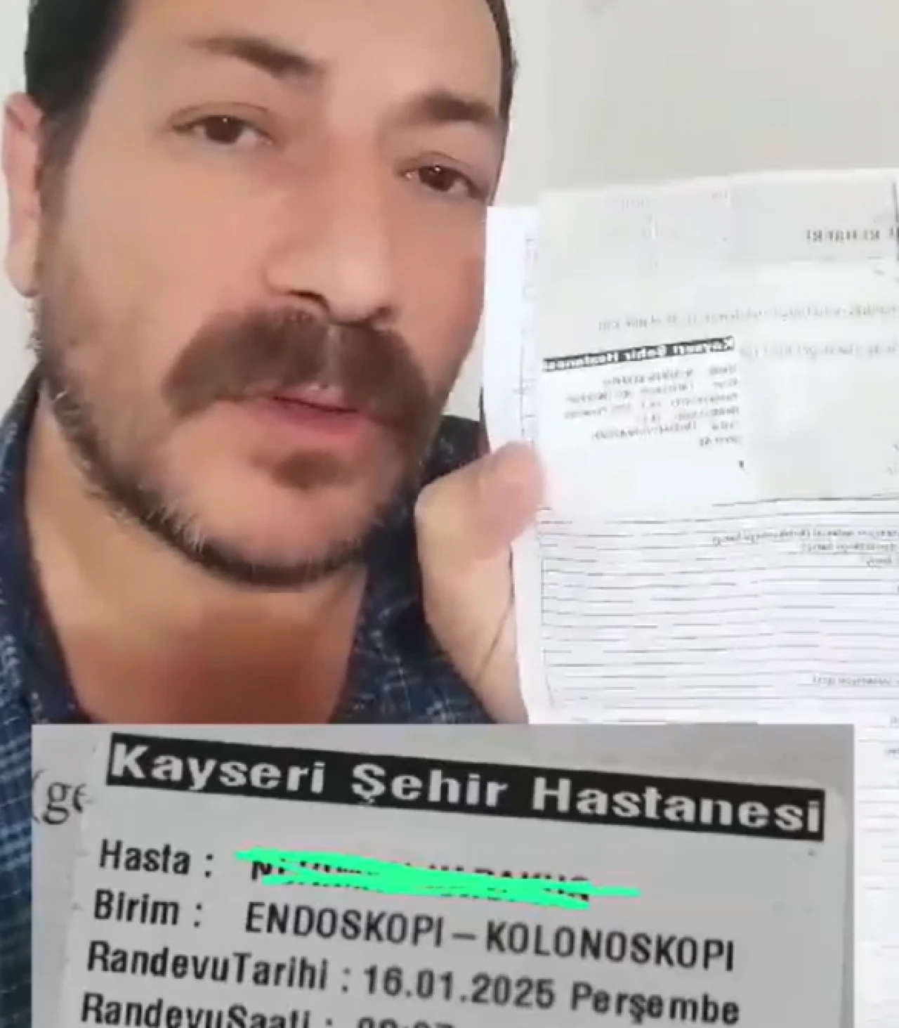 Endoskopi işlemi için 1 yıl sonrasına randevu verildi iddiası