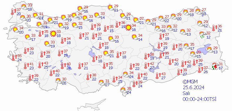 Meteorolojiden il il 'sağanak yağış' uyarısı
