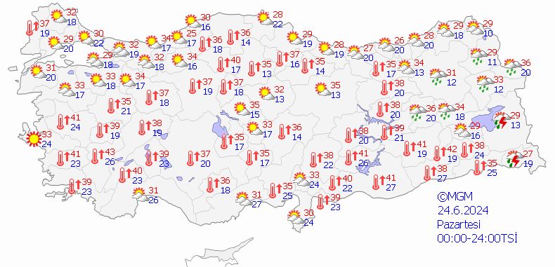 Meteorolojiden il il 'sağanak yağış' uyarısı