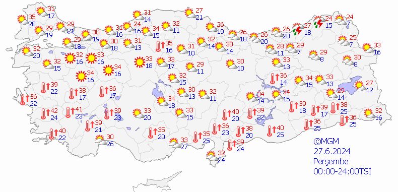 Meteorolojiden il il 'sağanak yağış' uyarısı