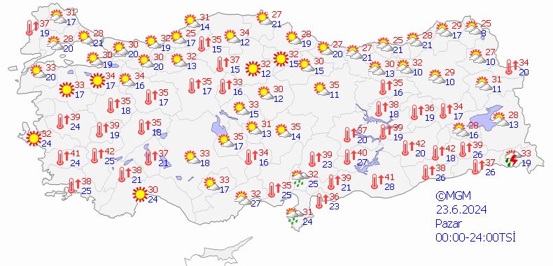 Meteorolojiden il il 'sağanak yağış' uyarısı