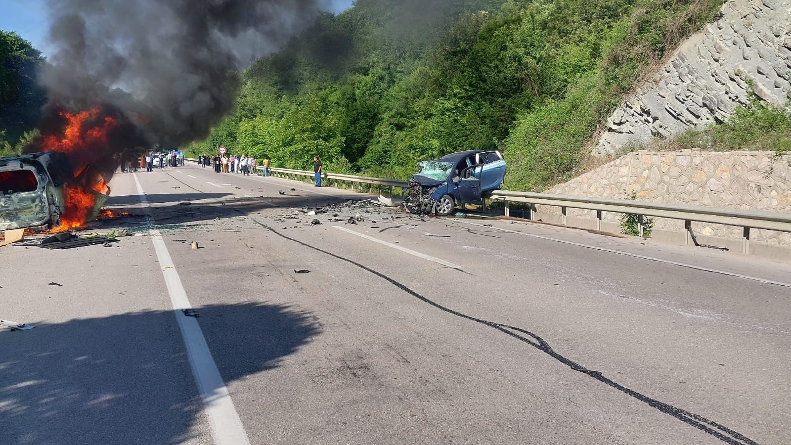 Boyabat Sinop Yolu Doktorlar Kaza