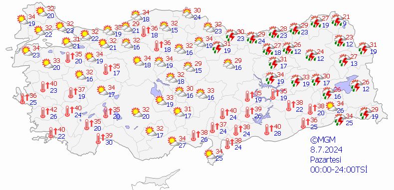 Meteoroloji uyardı! Bu illerde kuvvetli yağış bekleniyor
