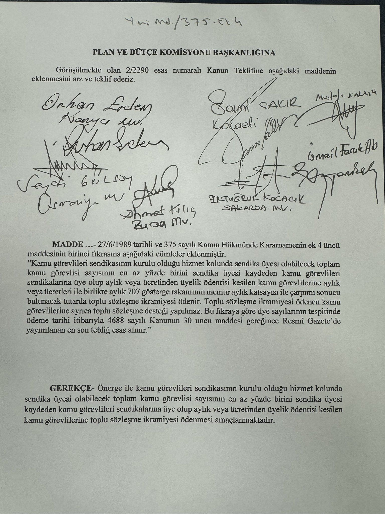 Toplu sözleşme ikramiyesi memurlara yeniden verilecek