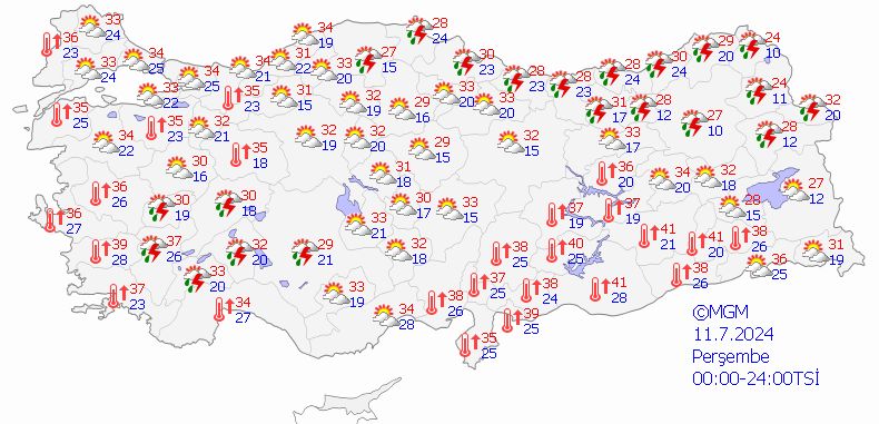Meteoroloji uyardı! Bu illerde kuvvetli yağış bekleniyor