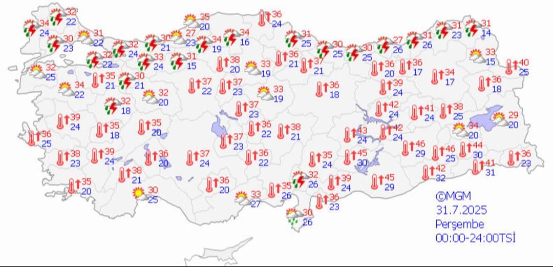 İstanbul’da yağmur var mı? Meteoroloji’den Türkiye’nin beklediği serin hava haberi geldi: Kavurucu sıcaklara mola… 4